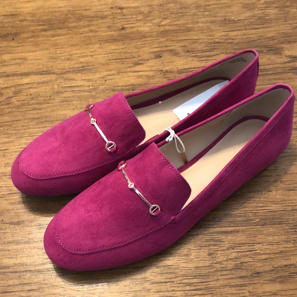 Loft Outlet Loafers with horsebit trim. Size 9M. NWT. Never worn.